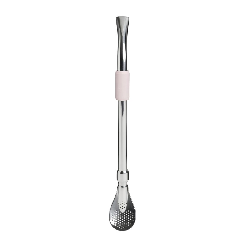 Bombilla en Acero Inoxidable Stanley Spoon Diseño de Flujo Constante Rosa
