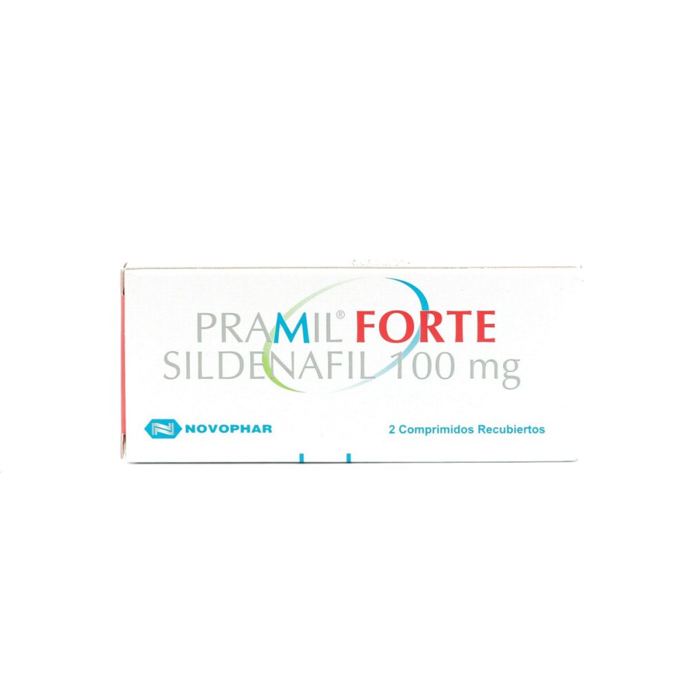 PRAMIL FORTE 100 MG. CJ X 2 COMPRIMIDOS única