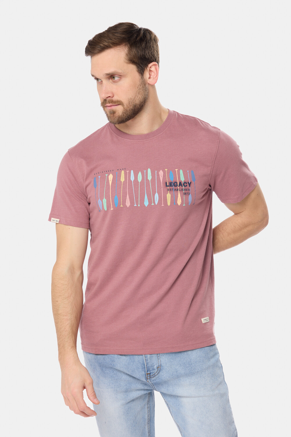 REMERA ESTAMPADA Rosado