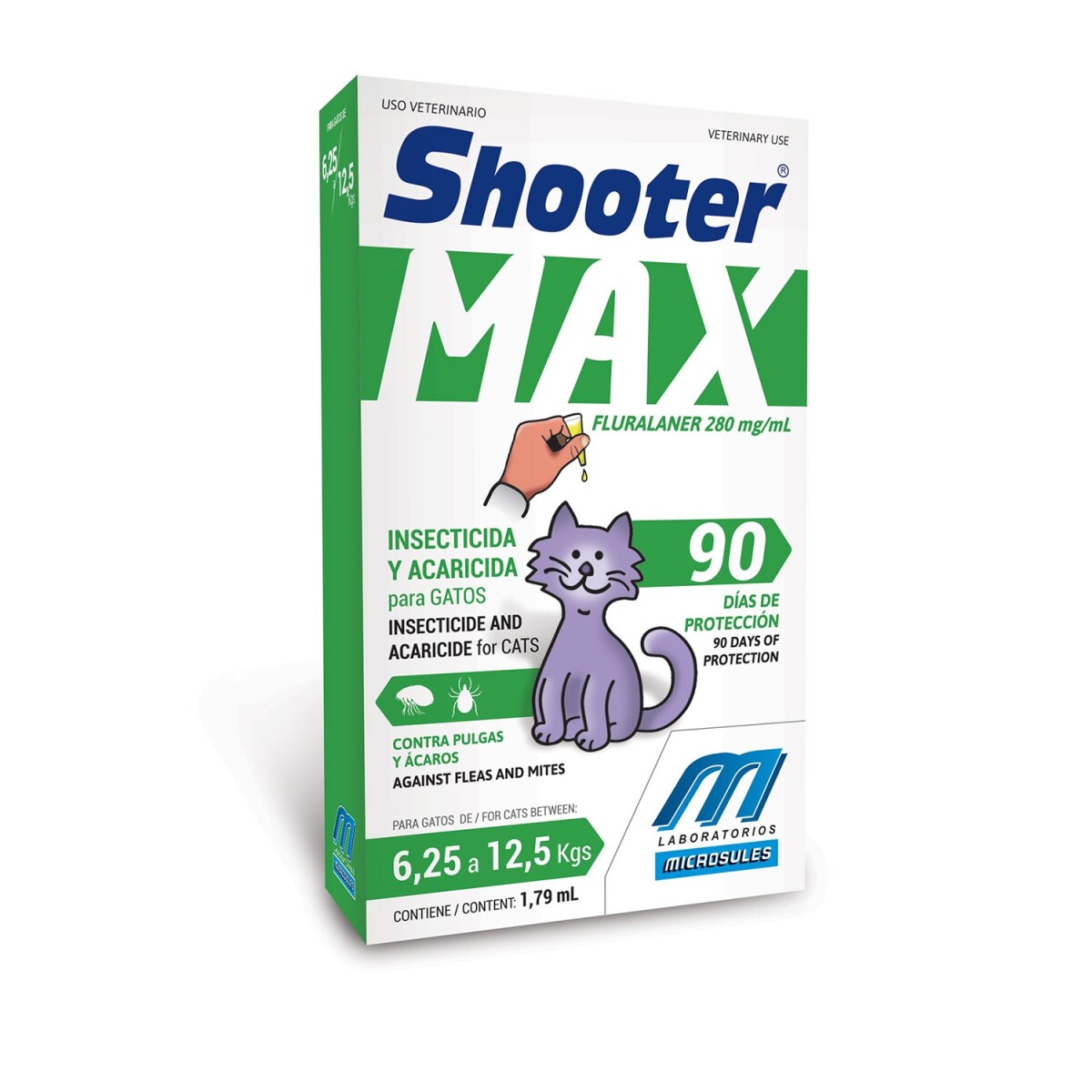 SHOOTER MAX GATO 6,25 A 12,5 KG 