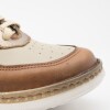 Championes de Cuero Lombardino 35-39 Rust/off White