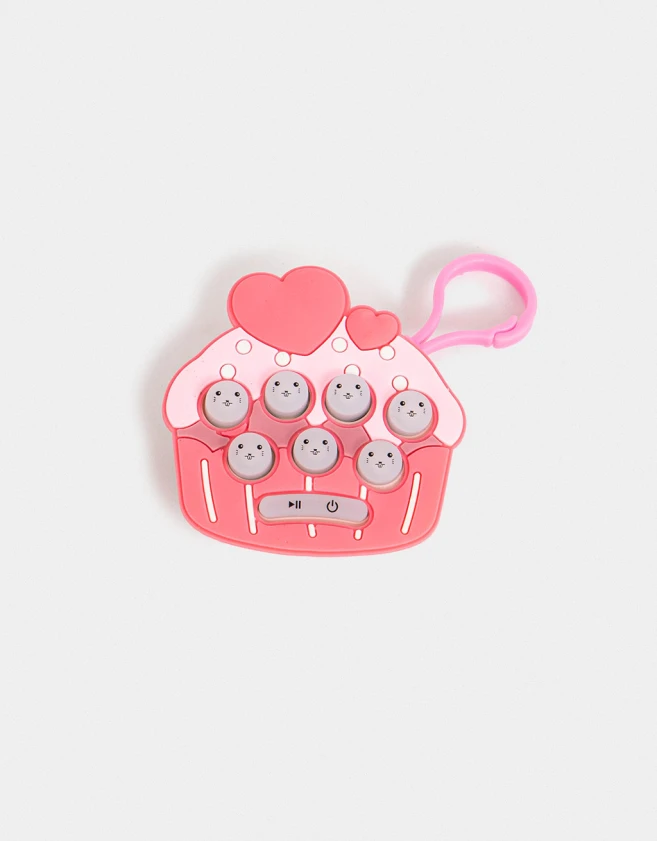 Llavero Lúdico Llavero De Juego Cupcake - Rosa Claro