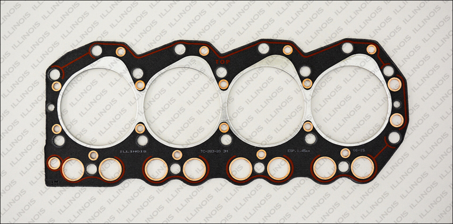 JUNTA NISSAN TAPA CILINDRO TD27 (3M) ILLINOIS 