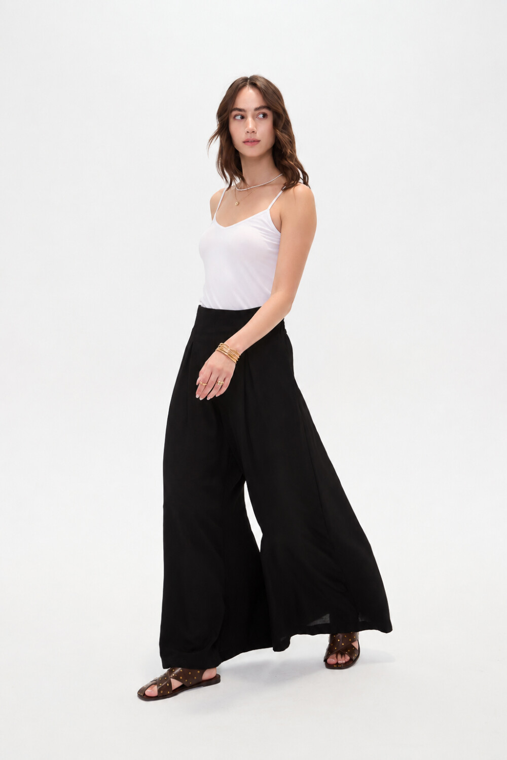 Pantalon Niri Negro