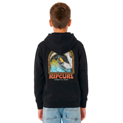 Canguro Rip Curl Shred Till Dead Hood - Niño Canguro Rip Curl Shred Till Dead Hood - Niño