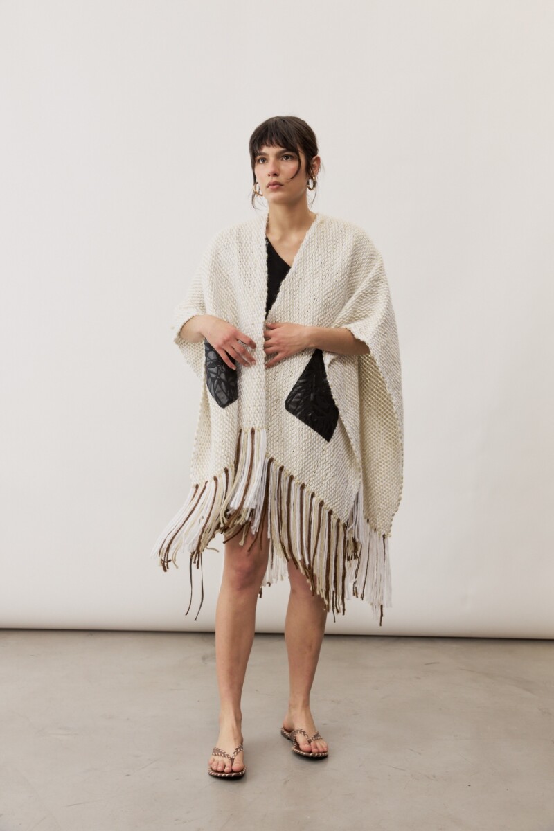 Ruana Mila BEIGE