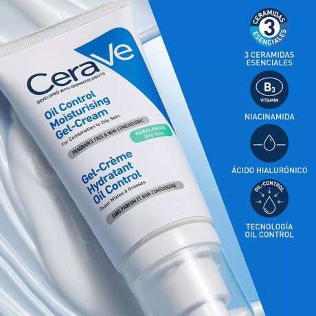 Gel-Crema Hidratante para Piel Grasa Cerave Oil Control 52ml Gel-Crema Hidratante para Piel Grasa Cerave Oil Control 52ml