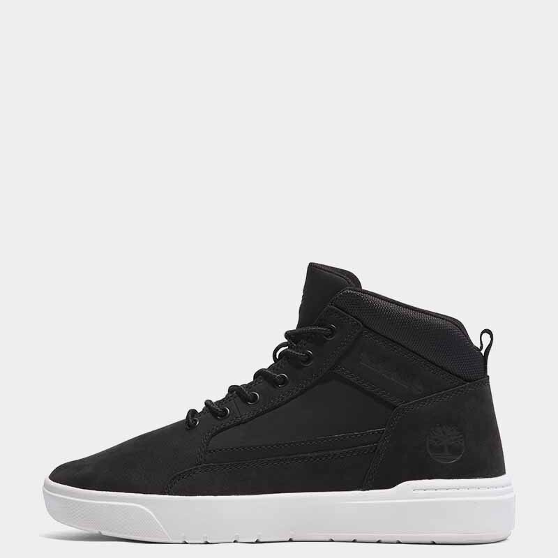 Zapatillas Allston Mid Hombre Black Nubuck