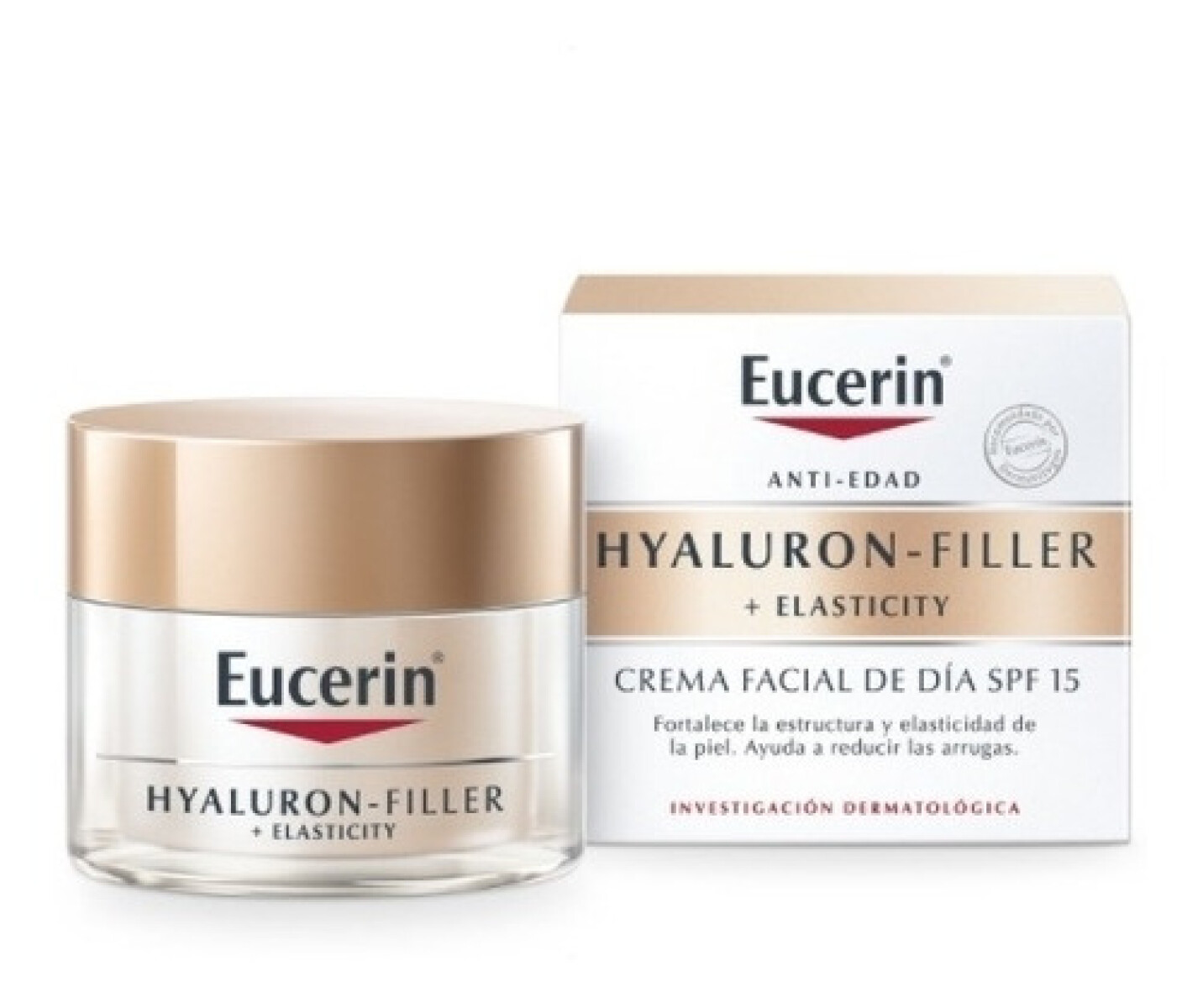 Crema Eucerin Elasticity Día 50ml – Reafirmante Facial