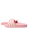 Chanclas de Mujer Adidas Adilette Aqua Rosa - Blanco