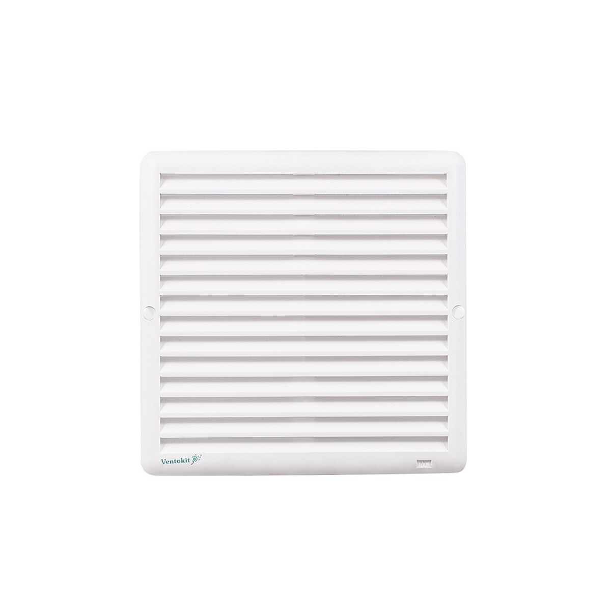 Rejilla de Ventilación PVC 19x19cm con mosquitero Ventokit 