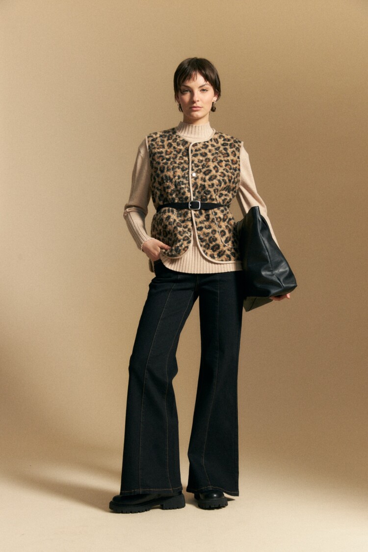 CHALECO ELLIANA Animal Print