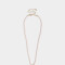 Collares Cortos Beach Collar Corto De Mostacillas Y Dije - Dorado