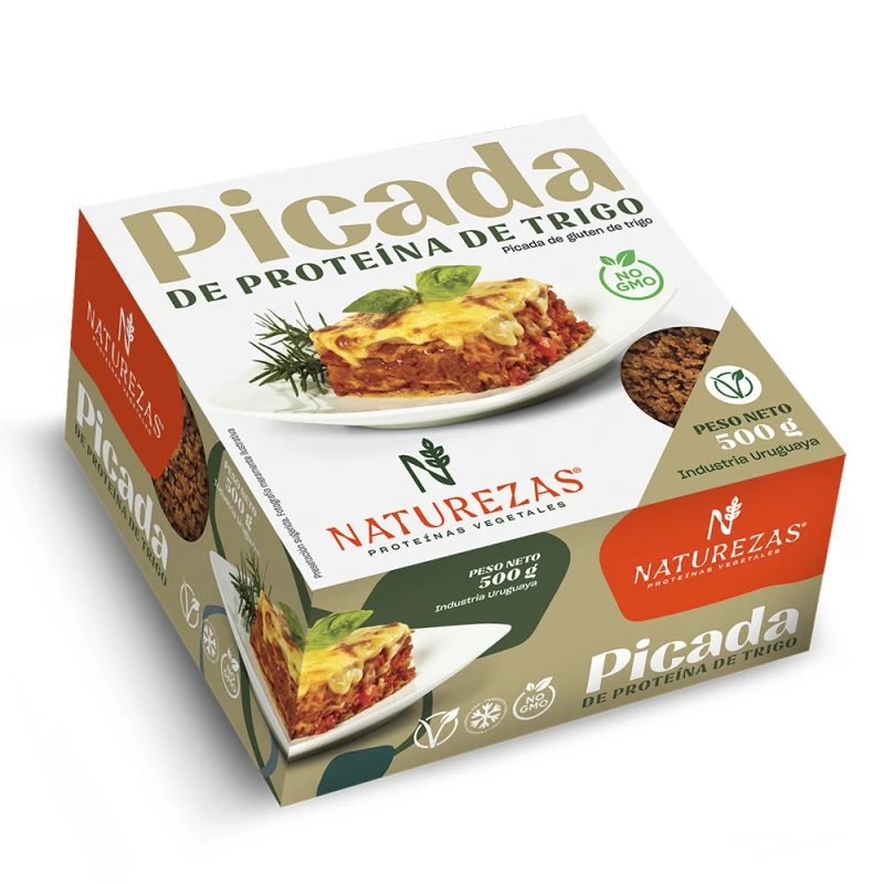 Picada Vegetal de Proteína de Trigo - 500 g Picada Vegetal de Proteína de Trigo - 500 g