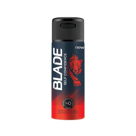 DESODORANTE AEROSOL BLADE 150 ML SELF CONFIDENCE DESODORANTE AEROSOL BLADE 150 ML SELF CONFIDENCE
