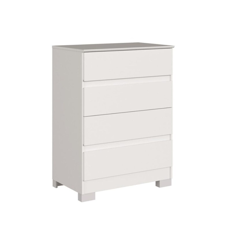 Cómoda Maia 4 Cajones Blanco Cómoda Maia 4 Cajones Blanco