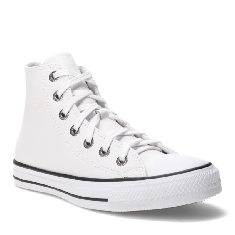 Championes Unisex Converse Chuck Taylor All Star HI Blanco - Negro