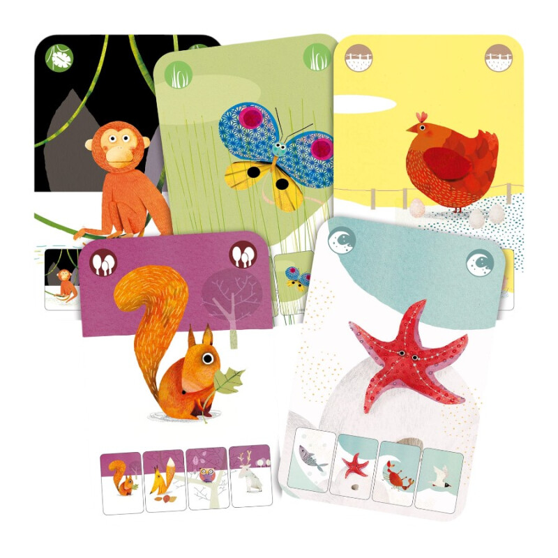 Cartas Mini Nature Djeco Cartas Mini Nature Djeco
