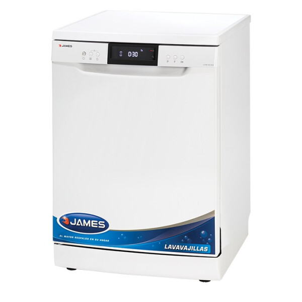 LAVAVAJILLA JAMES 14 CUBIERTOS LV14MJ7617R-B BLANCO LAVAVAJILLA JAMES 14 CUBIERTOS LV14MJ7617R-B BLANCO