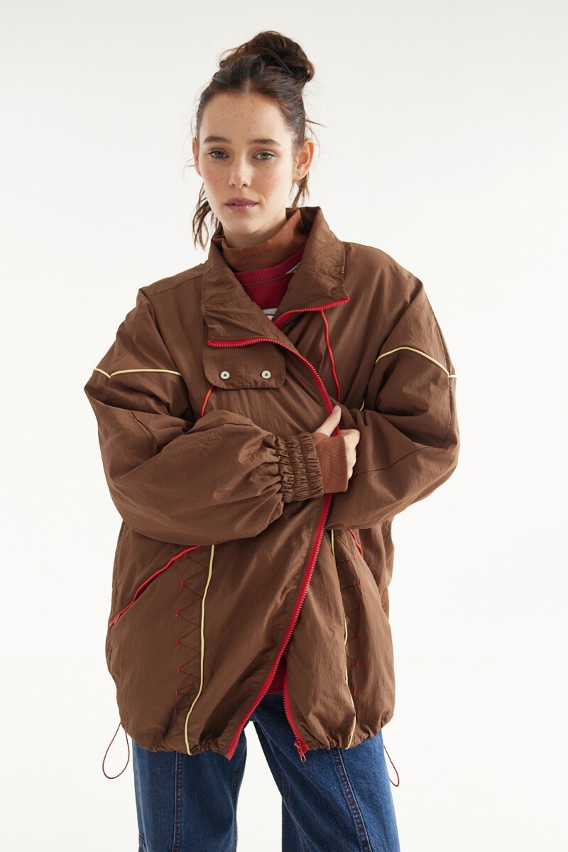 Campera Riba Marrón