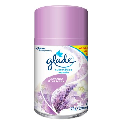 Repuesto Glade Automático Lavanda Y Vainilla Repuesto Glade Automático Lavanda Y Vainilla