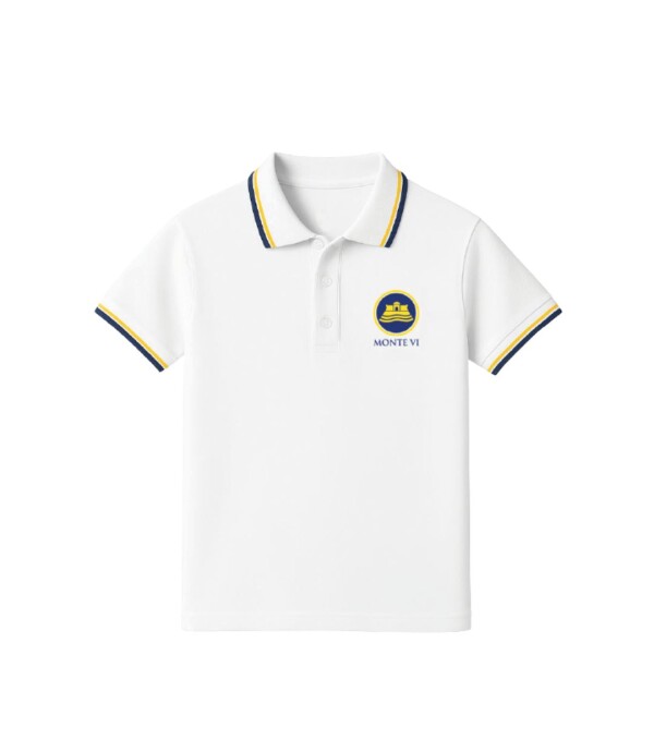 Remera Polo Monte VI Blanco