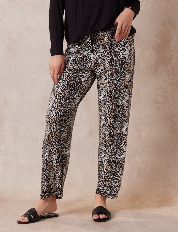 Pijama Con Pantalón NEGRO/MULTI