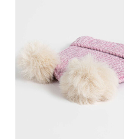 Gorro Infantil De Gatito Violeta Lila