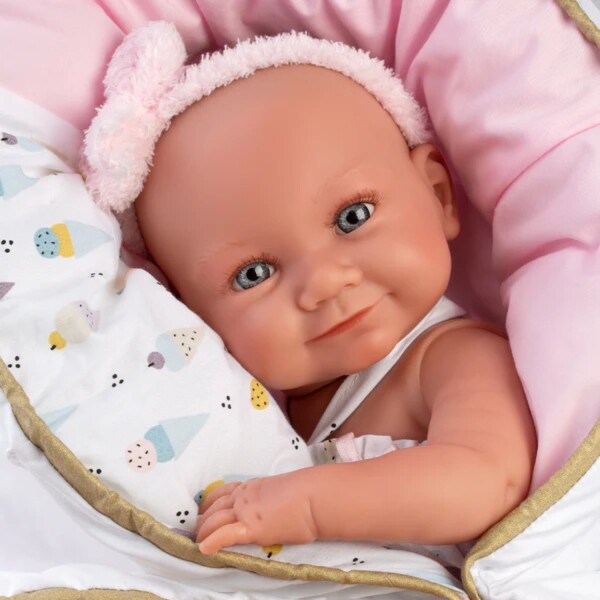 Muñeca Llorens Nica Accesorios Parque Juegos Bebe Juguete Variante Modelo Nica