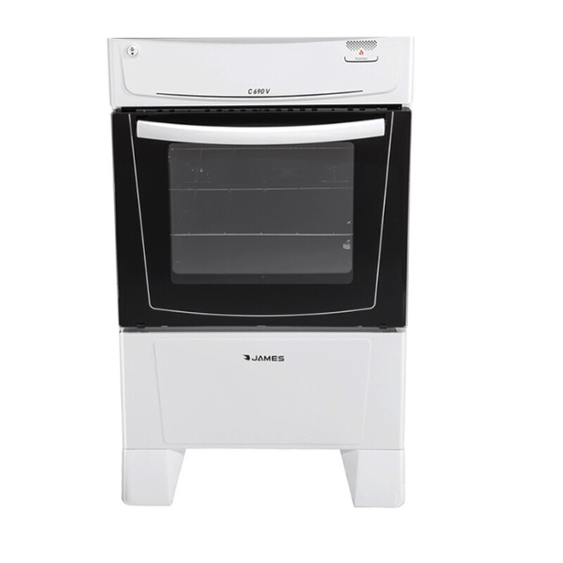 Cocina Gas Mesa Vidrio Templado James C 690 V Blanca Color Blanco Cocina Gas Mesa Vidrio Templado James C 690 V Blanca Color Blanco