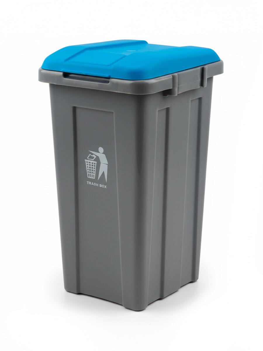 CONTENEDOR PARA RESIDUOS 50L gris n 2