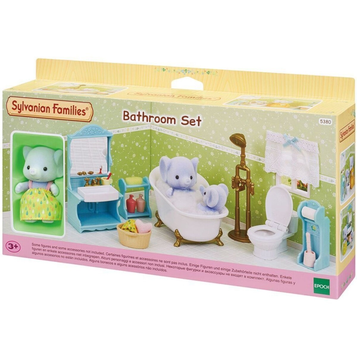 Sylvanian Families Set Baño Accesorios Juguete Niños Figura 