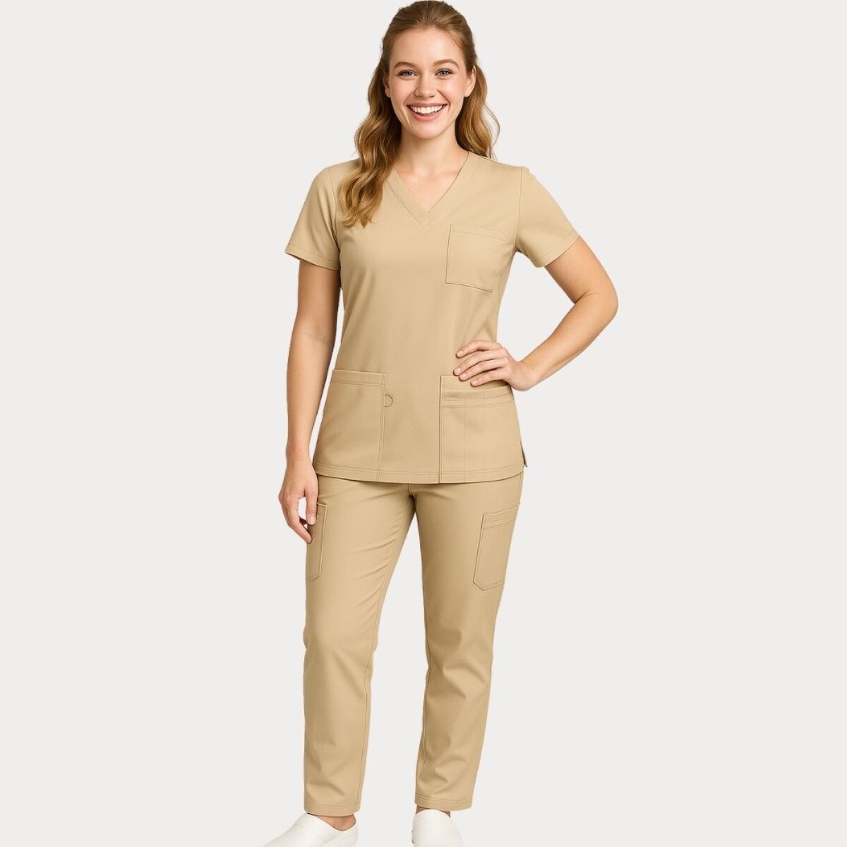 Pantalón Classic Dama ARGON Elastizado - Arena 
