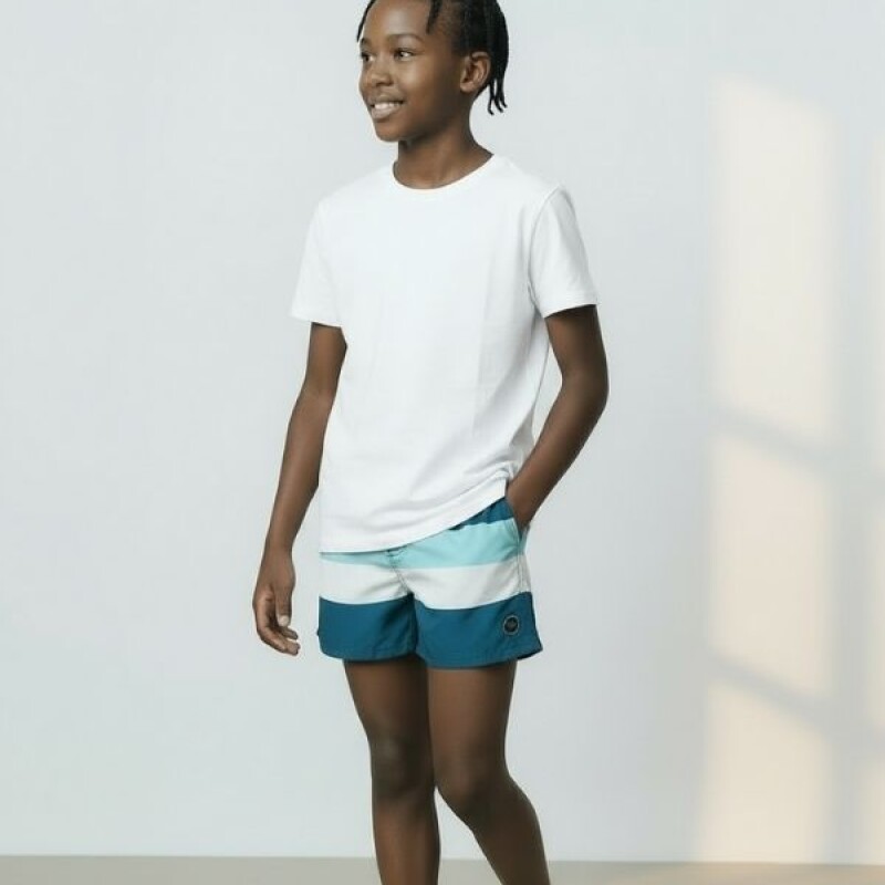 Short Baño Niño N+ Azul