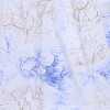 Vestido Corto Lino Cuello Camisa MULTI/CELESTE