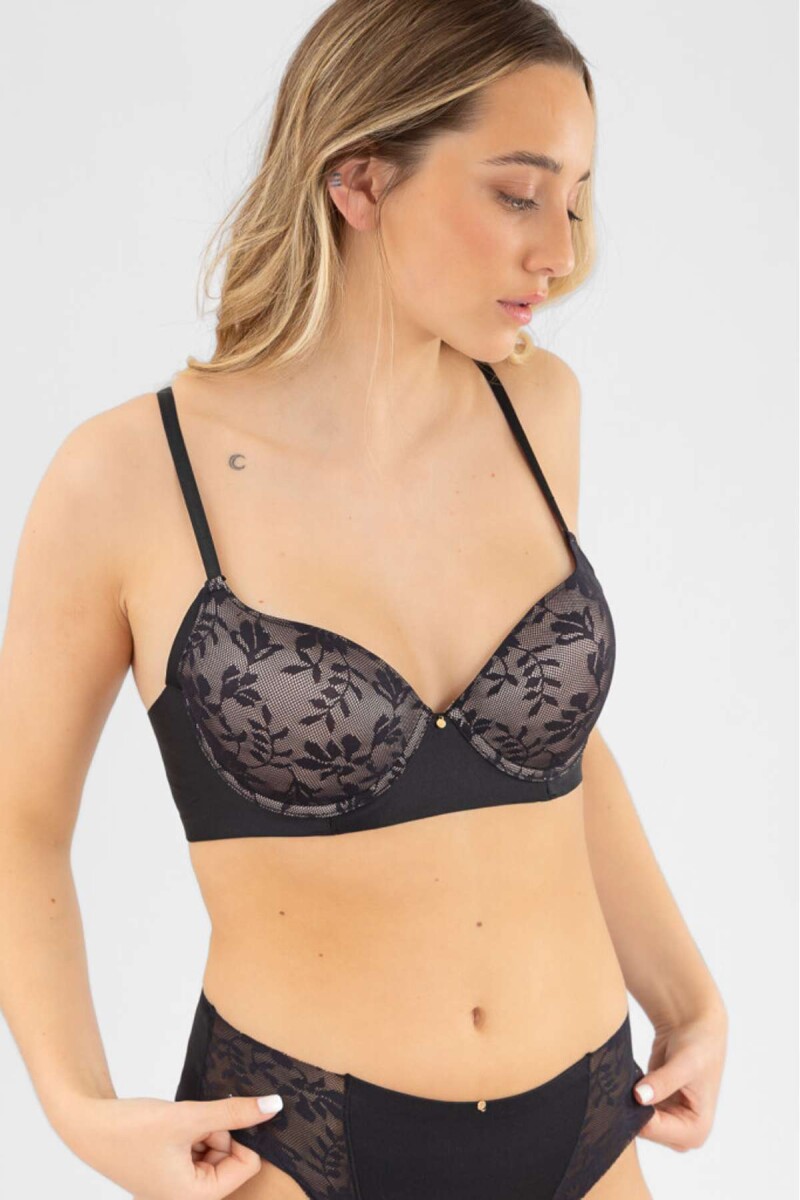 Soutien preformado canna - Negro 