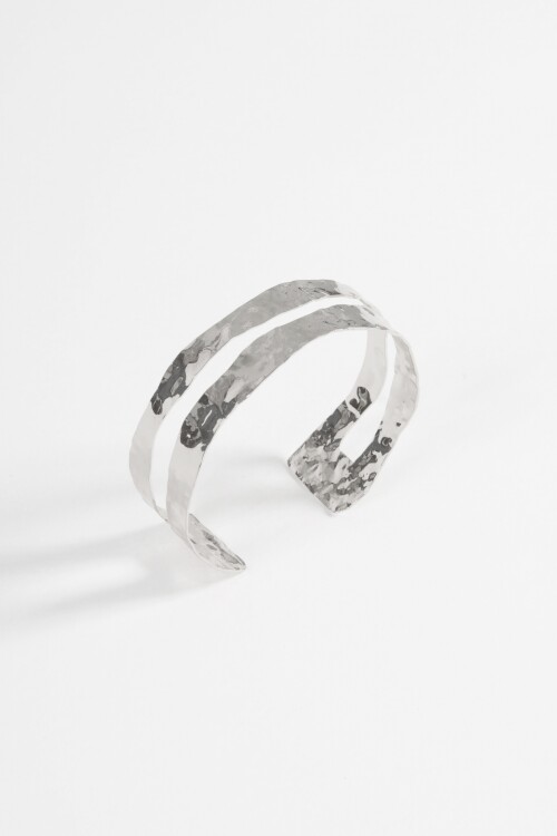 Brazalete mystic plateado