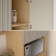 Armario de Cocina 4 Puertas 1 Cajón 70 cm – Línea Simone Mendes GAMAS DE BEIGE