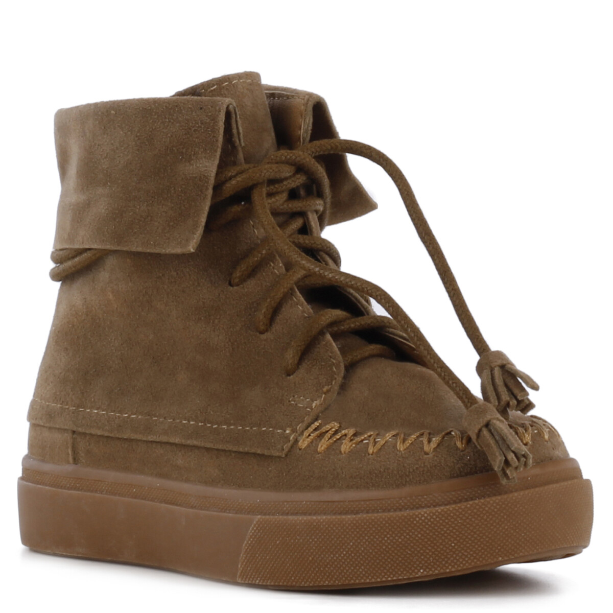 Botas de Niña MINI Miss Carol ARIZONA acordonada - Beige 