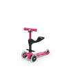 Monopatín Mini Micro 3 en 1 Deluxe Plus Led Rosa