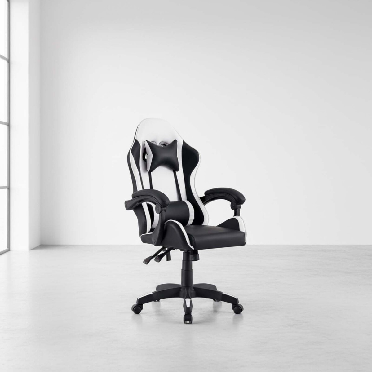 SILLA GAMER - PU BLANCO MAX 