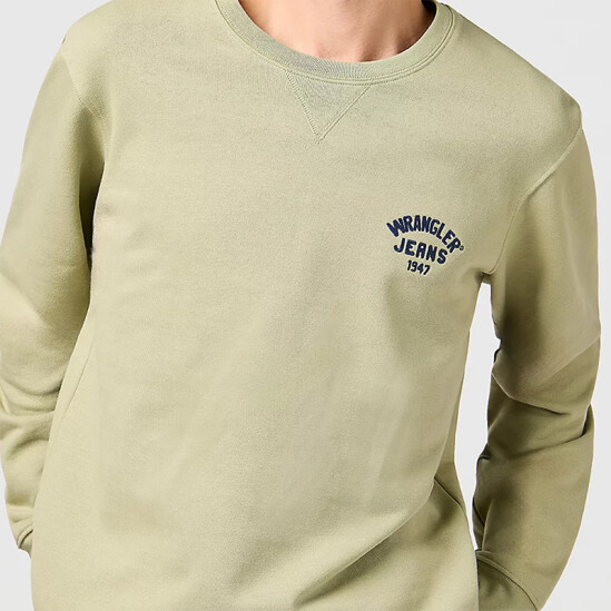 Buzo Wrangler Small Logo Verde