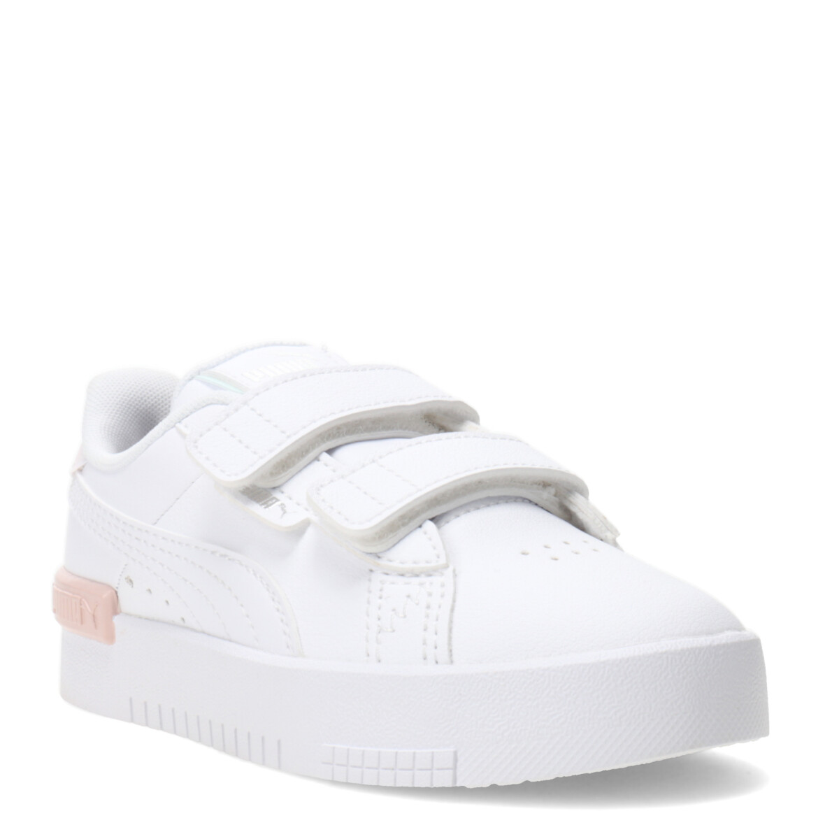 Championes Infantiles Puma Jada Holo 2.0 - Blanco - Plateado 