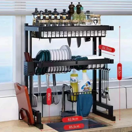 Escurridor De Platos y Utensilios Metalico 65cm Escurridor De Platos y Utensilios Metalico 65cm