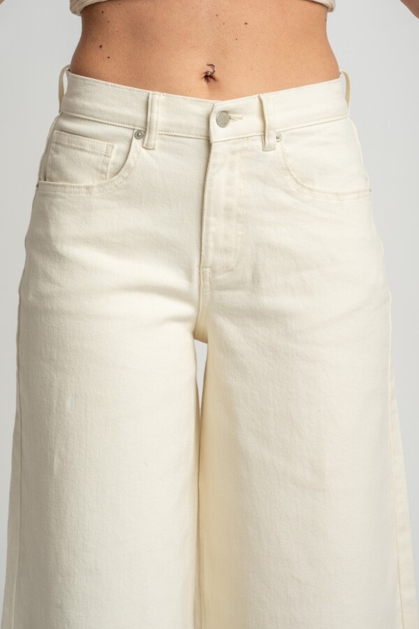 Jean Wide Leg Crudo