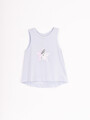 MUSCULOSA CILA MINI CELESTE