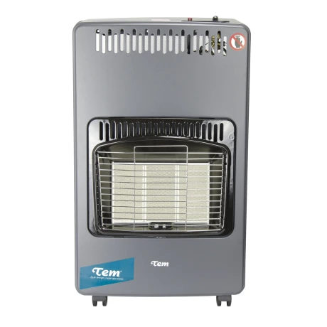 Estufa a Gas Plegable Tem T1KESGASP 1201 NEGRO