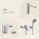 Juego Grifería Lavatorio Bajo Ducha Exterior Y Bidet CROMO