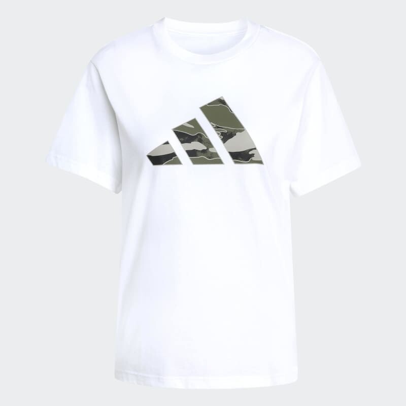 Remera Adidas Graphic Camo Blanco