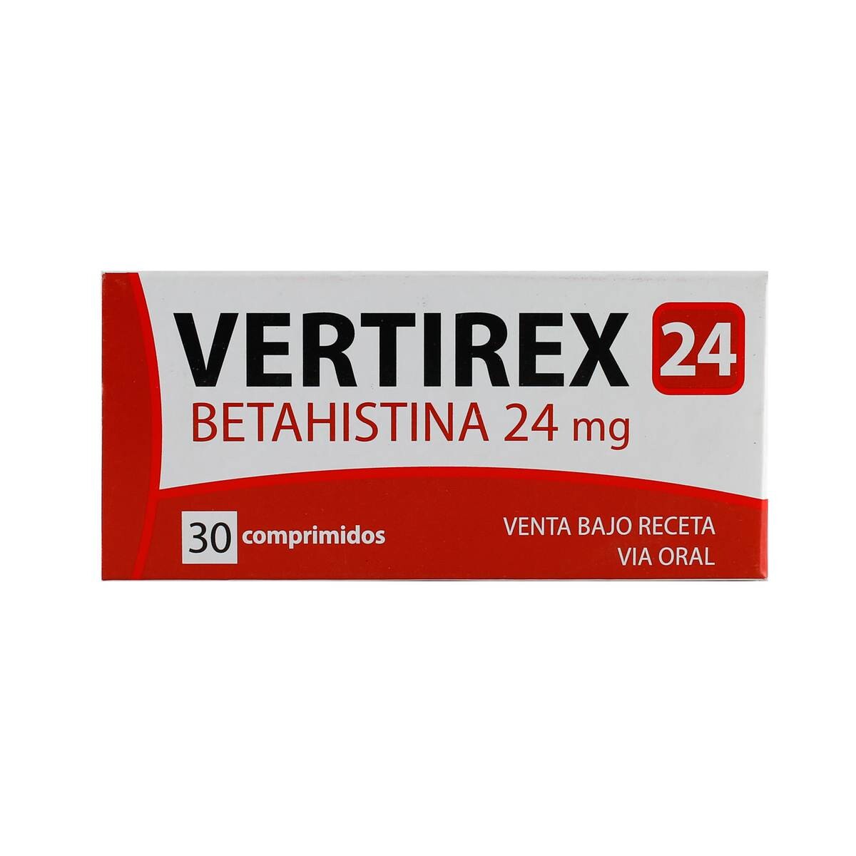 VERTIREX 24 MG. CJ X 30 COMP. 